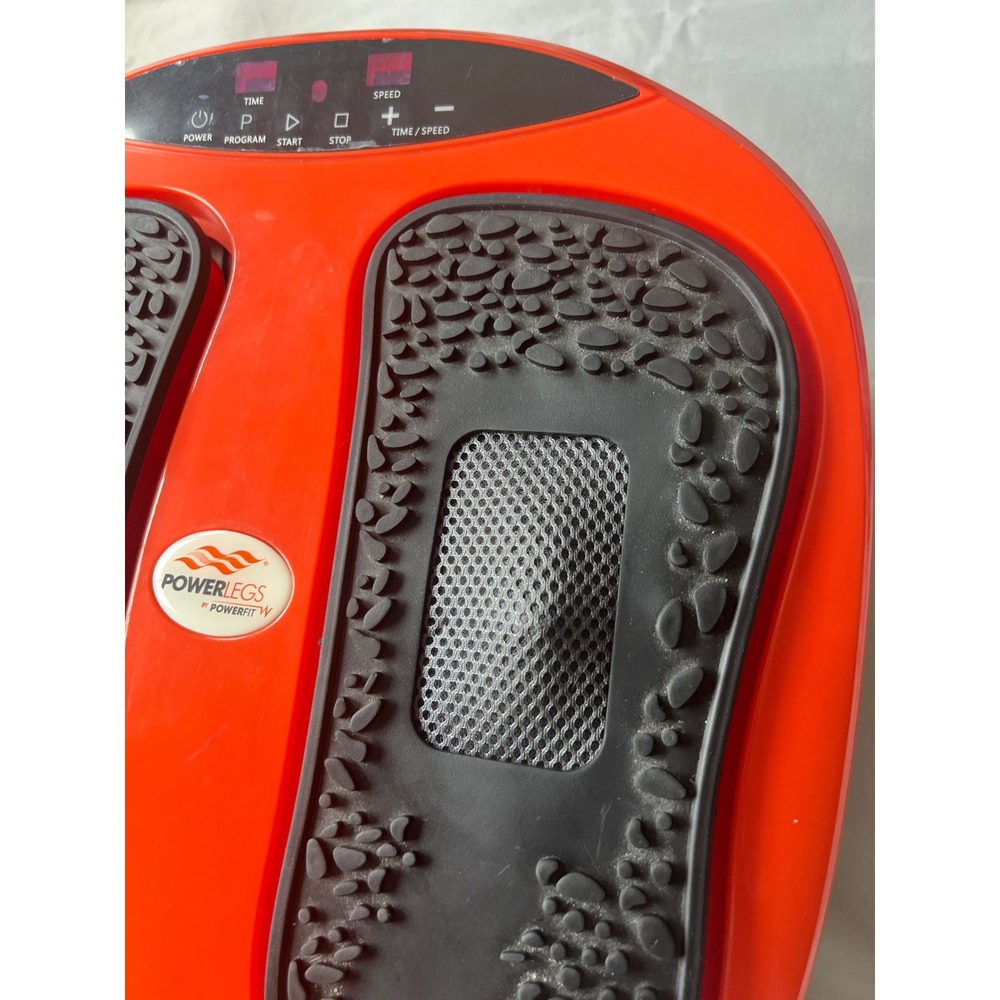 PowerFit Power Legs Vibrating Foot Massager Exerciser Orange ETF002M Tested - Picture 7 of 9